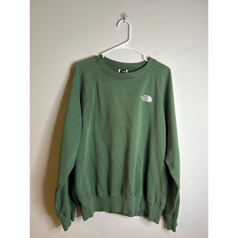 The North Face Green Sweatshirt Mens Large